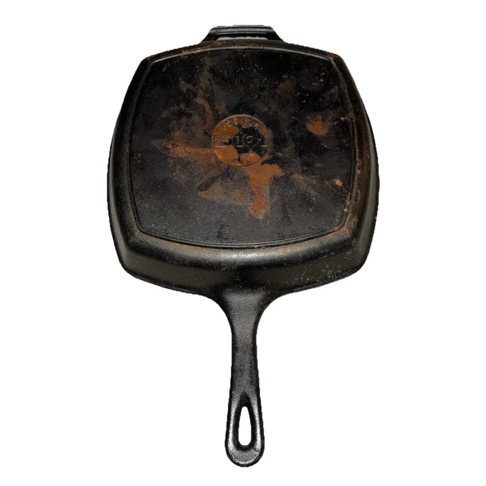 Lodge Cast Iron‎ Grill Pan Skillet 10.5